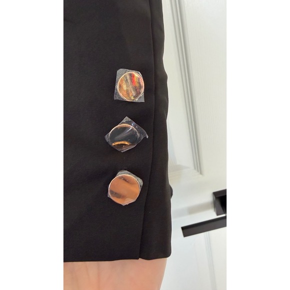 Lavish Alice Womens Black Off Shoulder Blazer Romper Size US 8 NWT -BLK - Picture 11 of 13